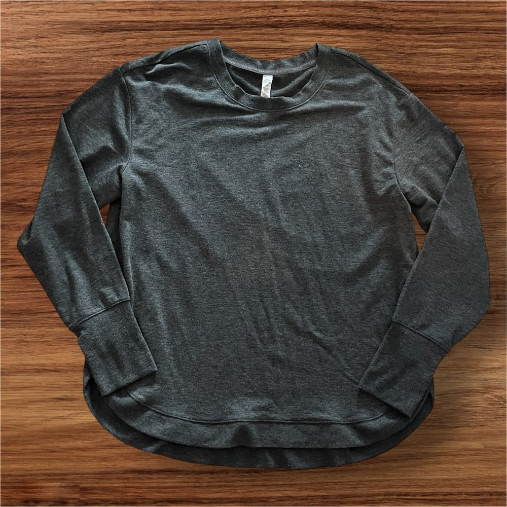 RBX Gray Crewneck Sweater with Relaxed Fit
